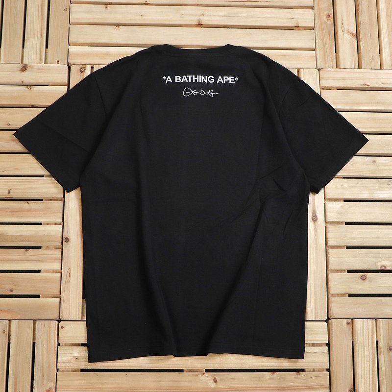 Футболка Bape Ape Baby "Black" фото № 2