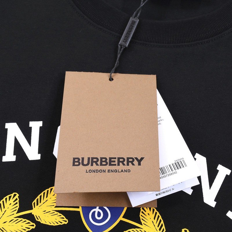 Футболка Burberry England Print "Black" фото № 4