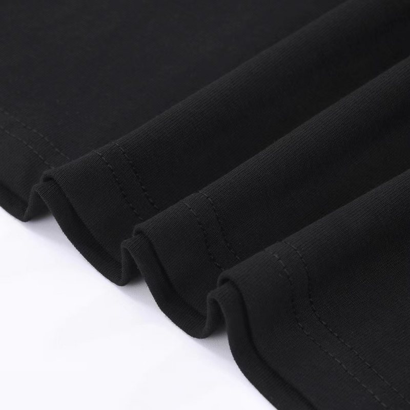 Футболка Burberry With Brown Print "Black" фото № 2