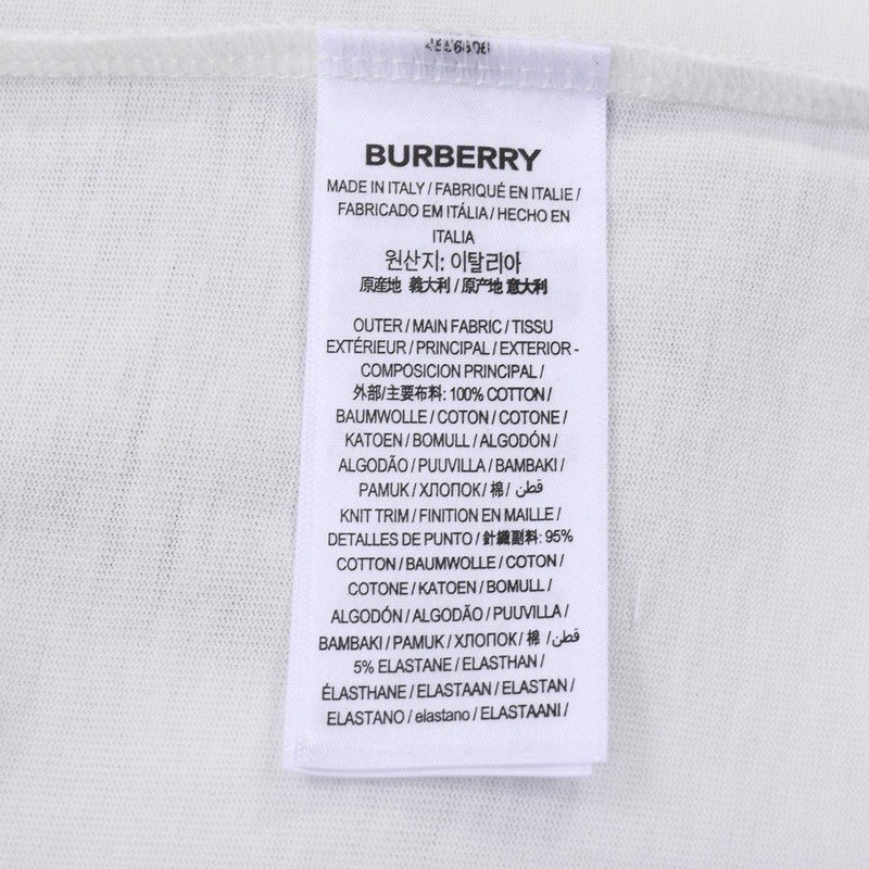 Футболка Burberry With An Animalistic Print — Bright "White" фото № 2