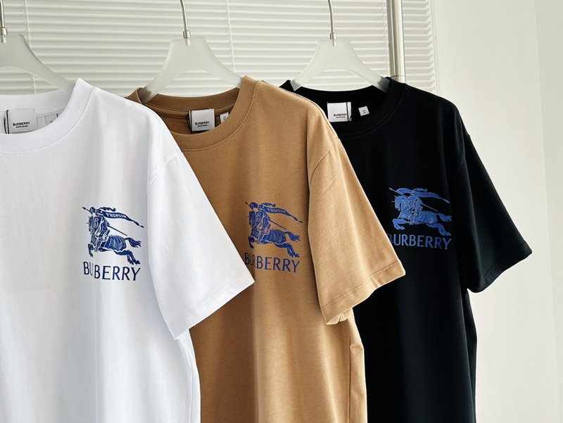 Футболка Burberry Knight Print "Brown" фото № 3