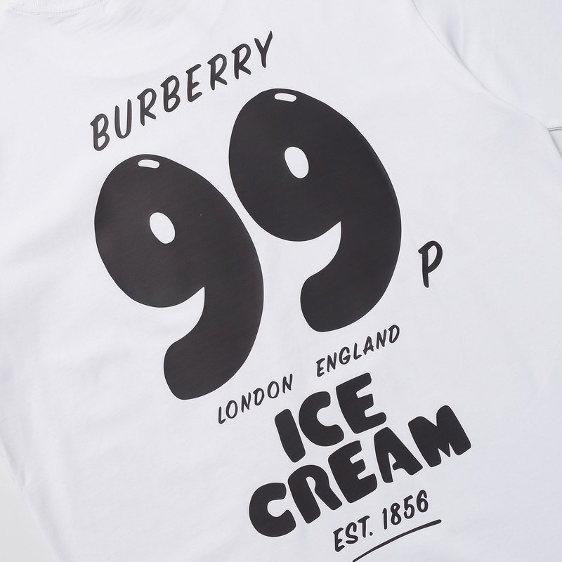 Футболка Burberry Ice Cream Est 1856 "White" фото № 6