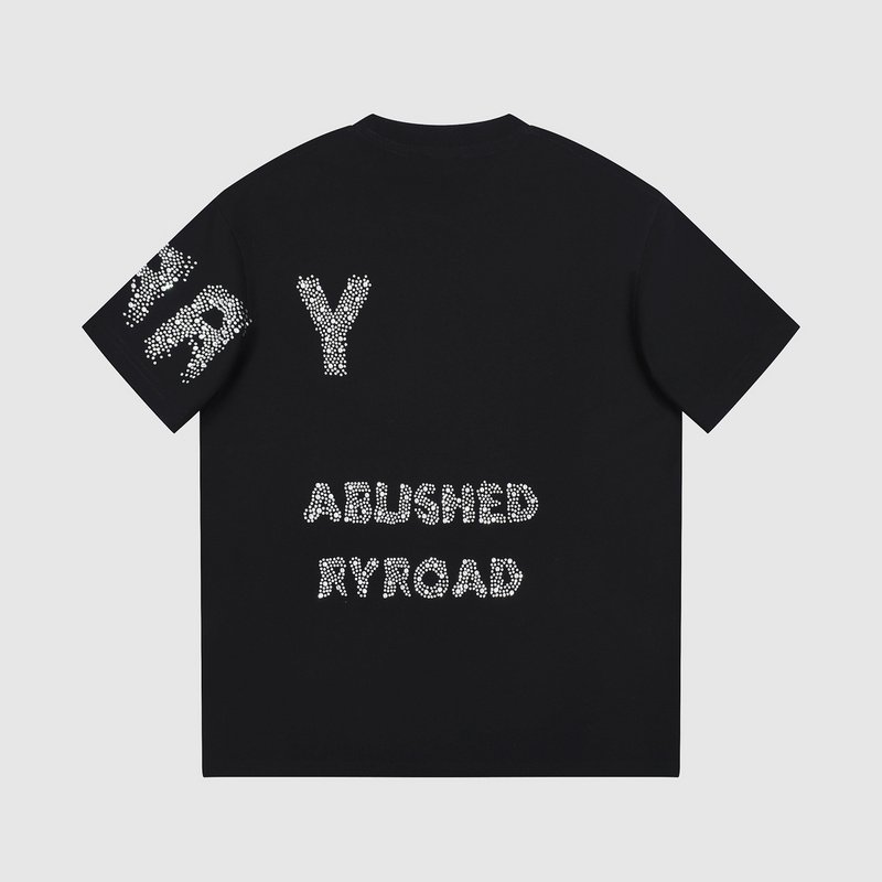 Футболка Burberry Ablished Ryroad - Text "Black" фото № 6