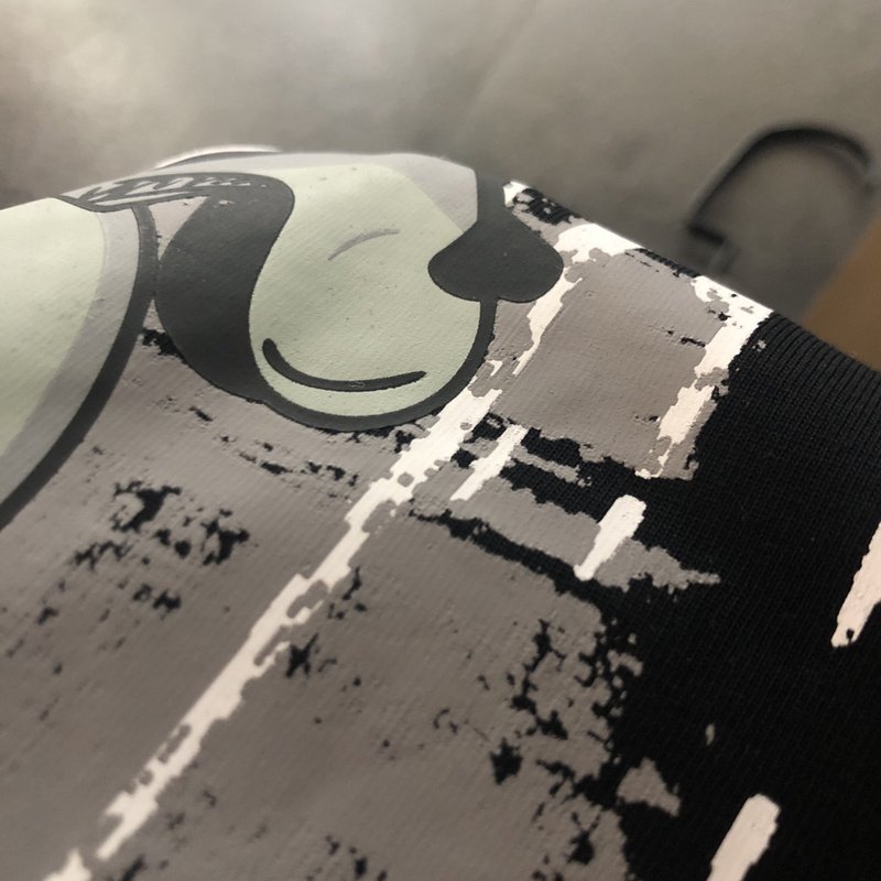 Футболка Burberry Rock And Roll "Black" фото № 3