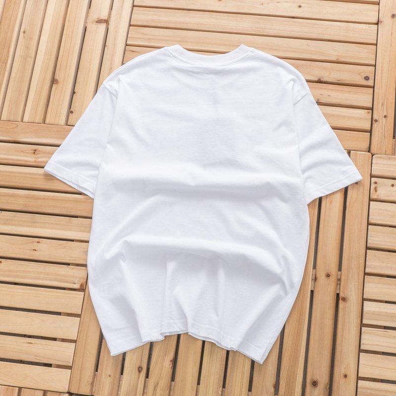 Футболка Burberry Front Logo Inscription "White" фото № 2