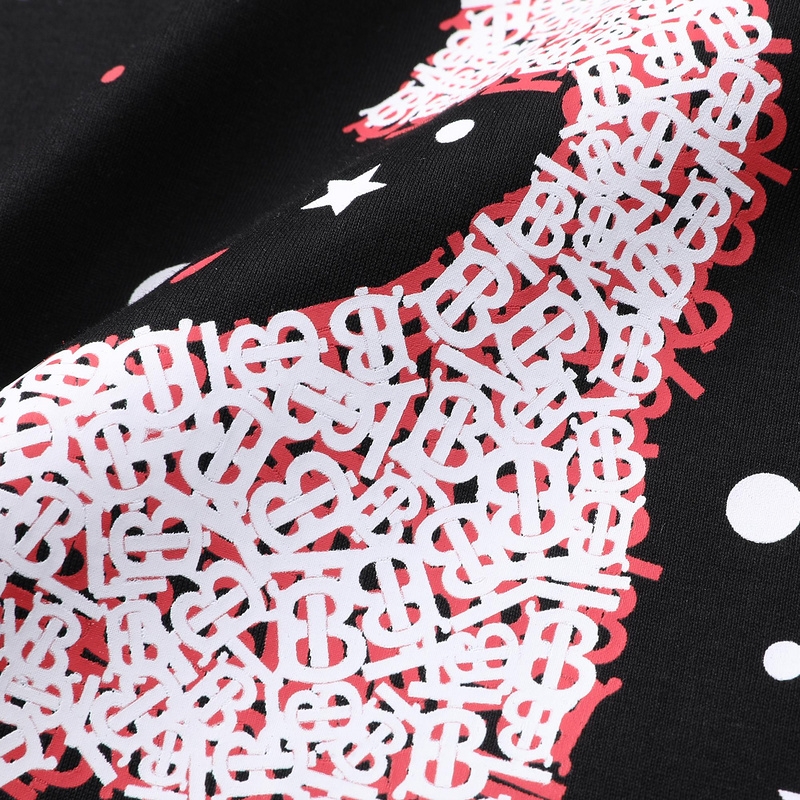 Футболка Burberry Fawn Print "Black" фото № 4