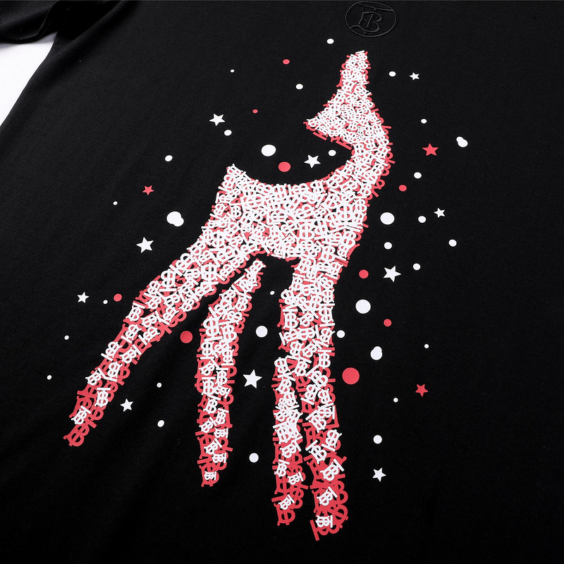 Футболка Burberry Fawn Print "Black" фото № 6