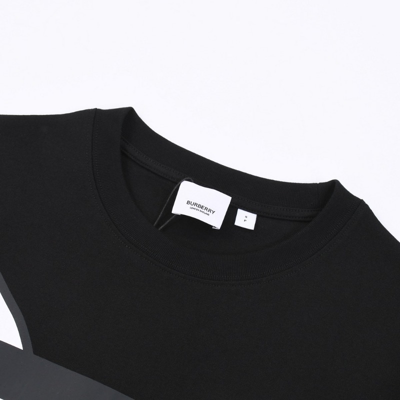 Футболка Burberry Original Logo "Black" фото № 4