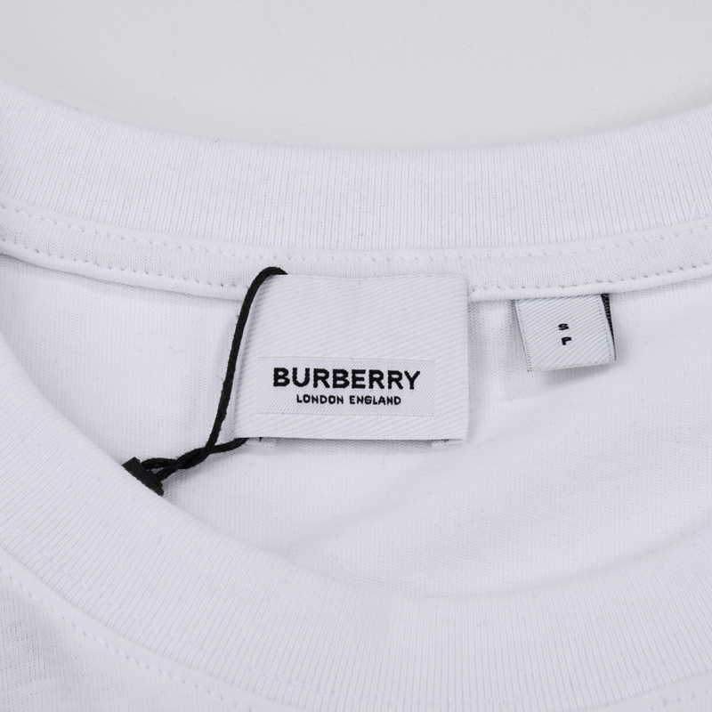 Футболка Burberry Ring With Brand "White" фото № 6