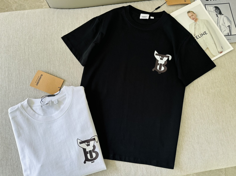 Футболка Burberry Style "White" фото № 5