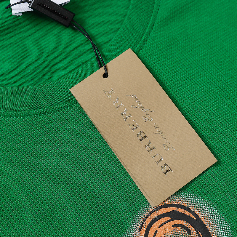 Футболка Burberry Toy Without Eyes Print "Green" фото № 2