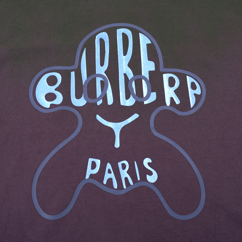 Футболка Burberry Big Logo "Vinous" фото № 8