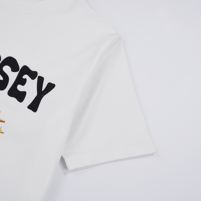 Футболка Burberry Bear And Stars Print "White" фото № 4