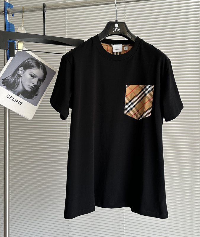 Футболка Burberry Combined With The Style Of The Cage "Black" фото № 3