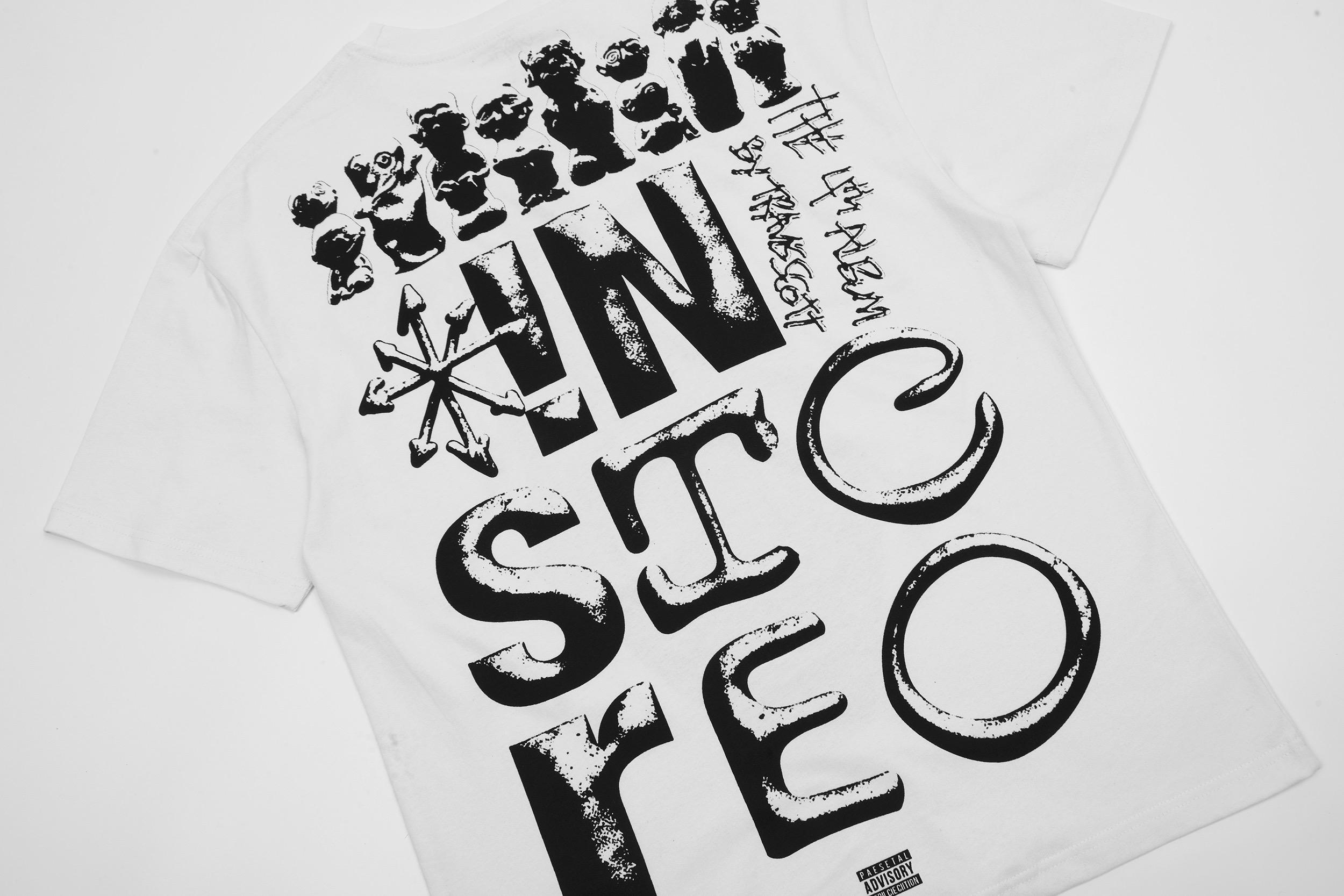 Футболка Cactus Jack Merch Travis Scott Utopia In Stereo "White" фото № 5