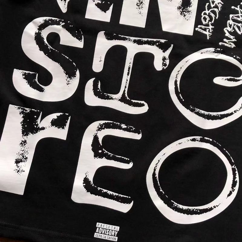 Футболка Cactus Jack Merch Man With Dreadlocks Print "Black" фото № 6