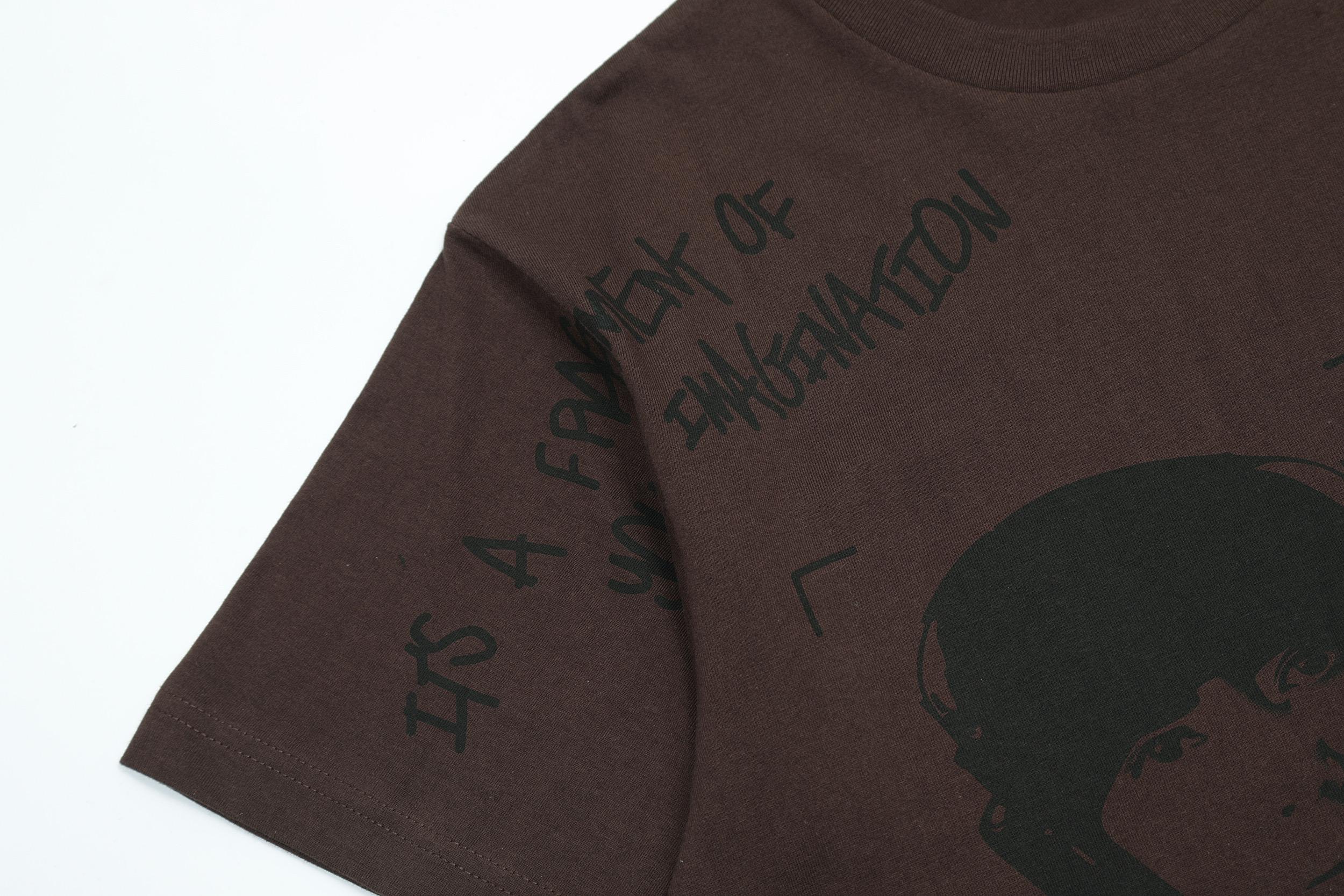 Футболка Cactus Jack A Place Birthed "Brown" фото № 7