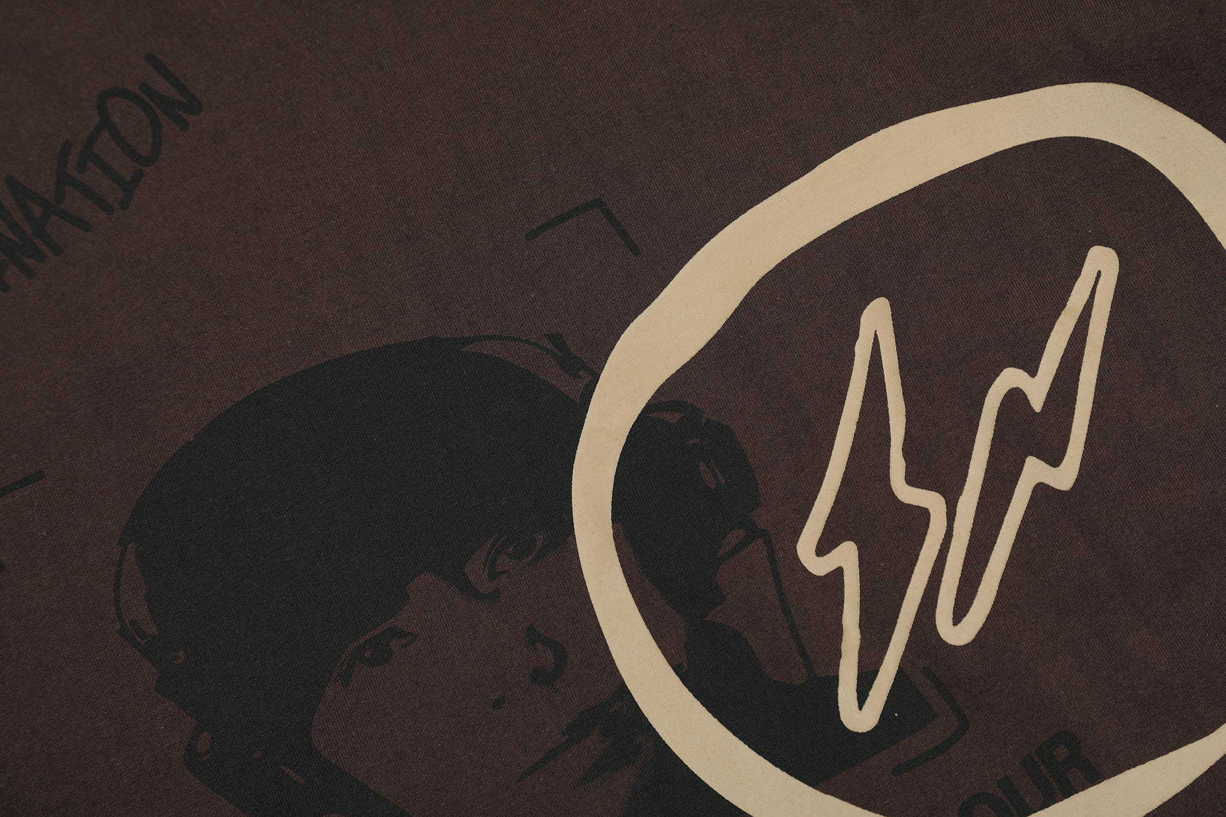 Футболка Cactus Jack A Place Birthed "Brown" фото № 5