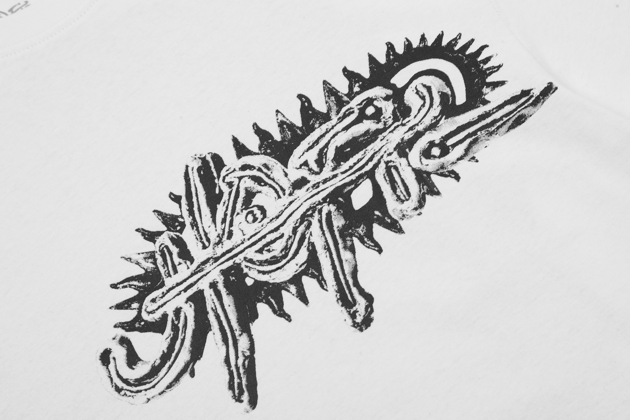 Футболка Cactus Jack Merch Utopia Massive Tire "White" фото № 5