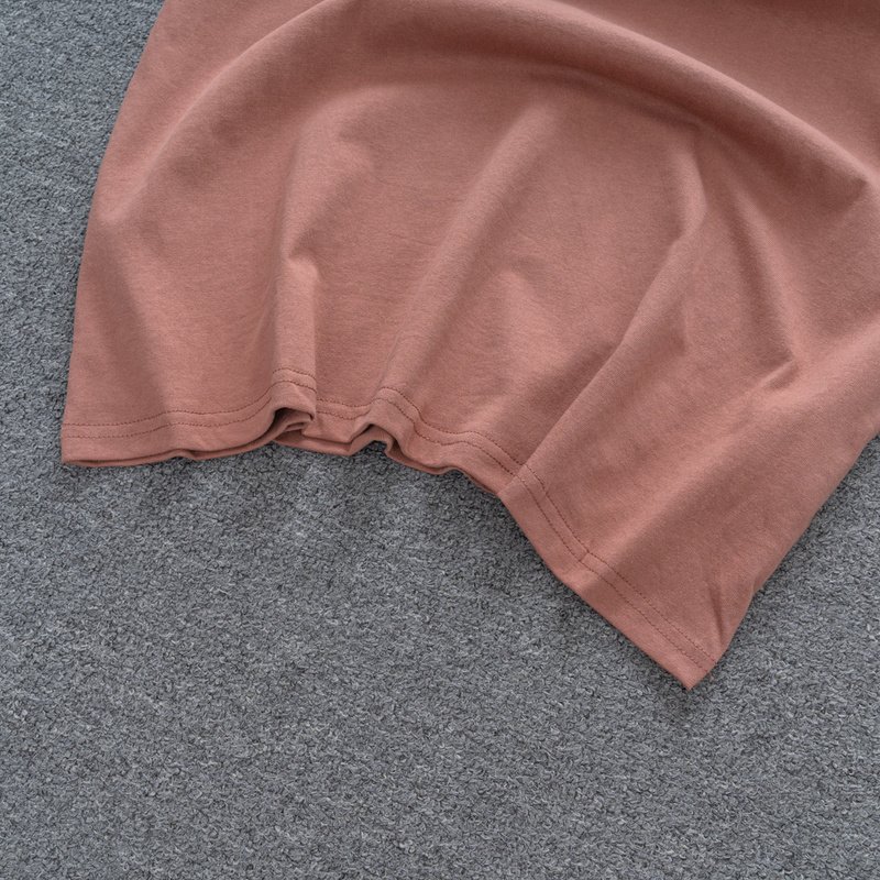 Футболка Carhartt With Logo On The Pocket "Peach" фото № 5