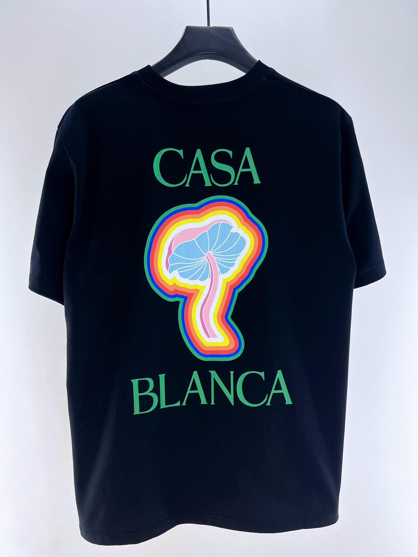 Футболка Casablanca Atributs And Logos Of Casablanca "Black" фото № 2