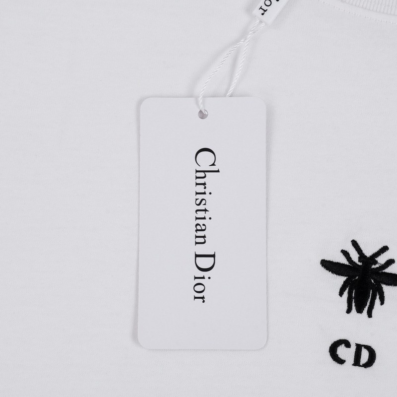 Футболка Christian Dior Little Beetle "White" фото № 5