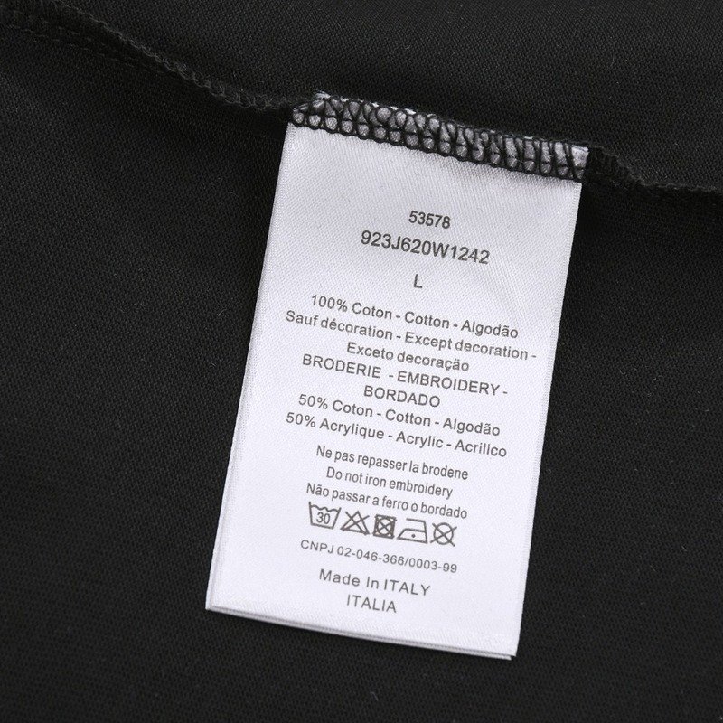 Футболка Christian Dior Soft Logo "Black" фото № 6