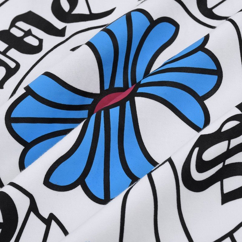 Футболка Chrome Hearts Gothic Style "White" фото № 5