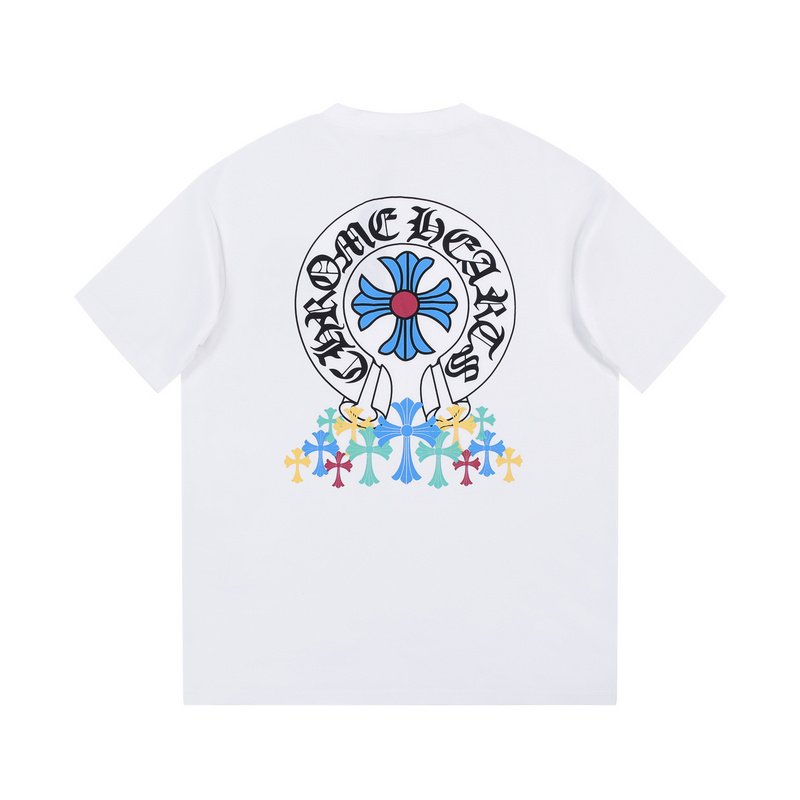 Футболка Chrome Hearts Gothic Style "White" фото № 2