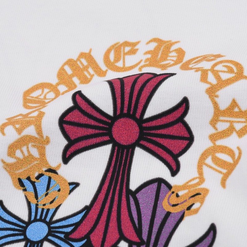 Футболка Chrome Hearts The Personification Of Rock And Roll And Gothic "White" фото № 4