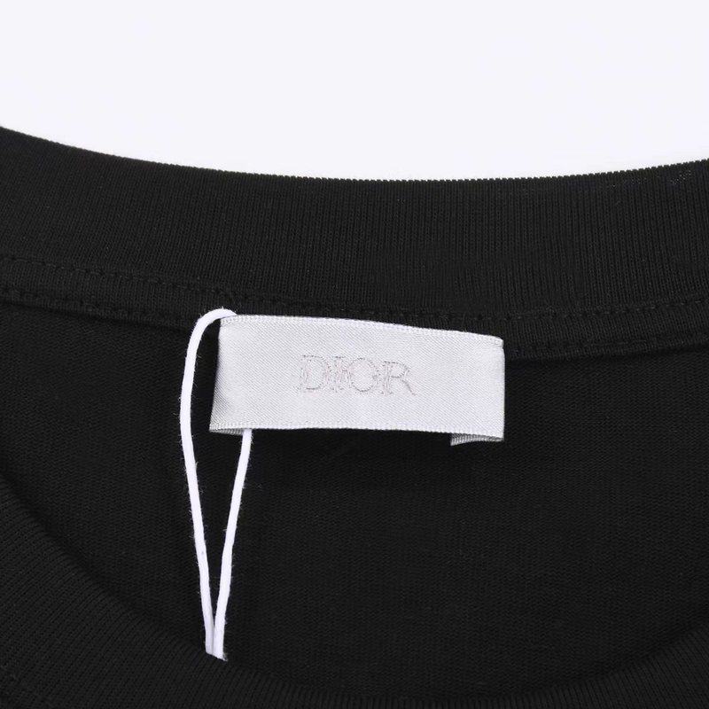 Футболка Dior Slob "Black" фото № 5