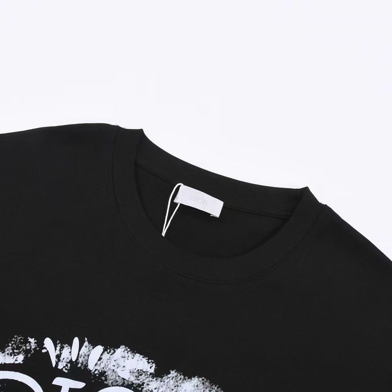 Футболка Dior Slob "Black" фото № 6