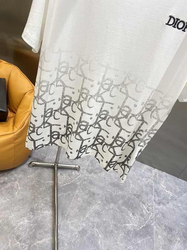 Футболка Dior Letter Print "White" фото № 5