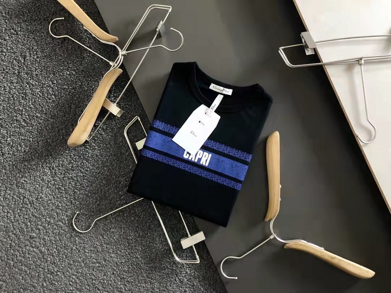 Футболка Dior Capri Inscription "Black" фото № 5