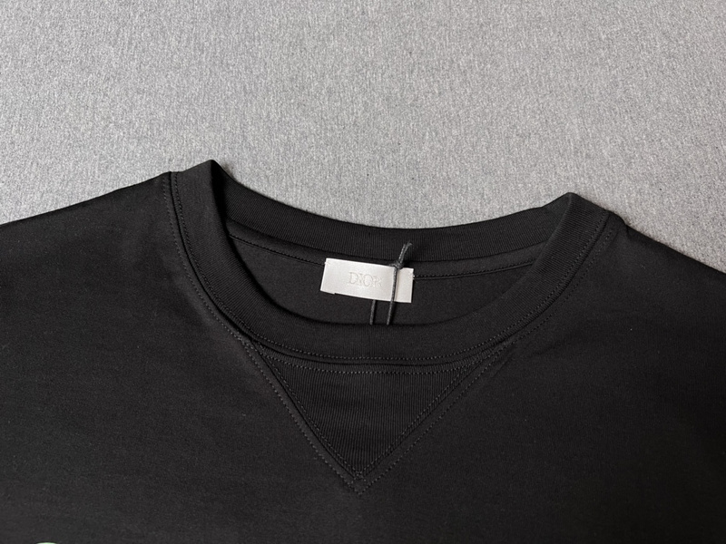 Футболка Dior Insect Logo "Black" фото № 4