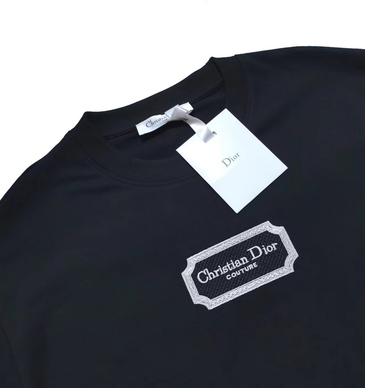 Футболка Dior A Token With A Brand "Black" фото № 7