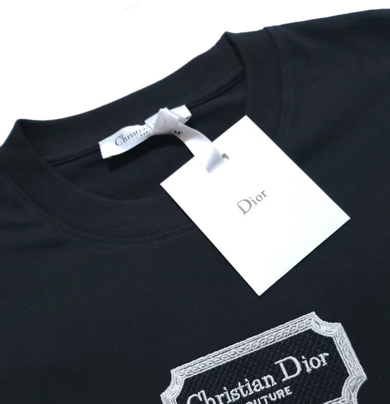 Футболка Dior A Token With A Brand "Black" фото № 5