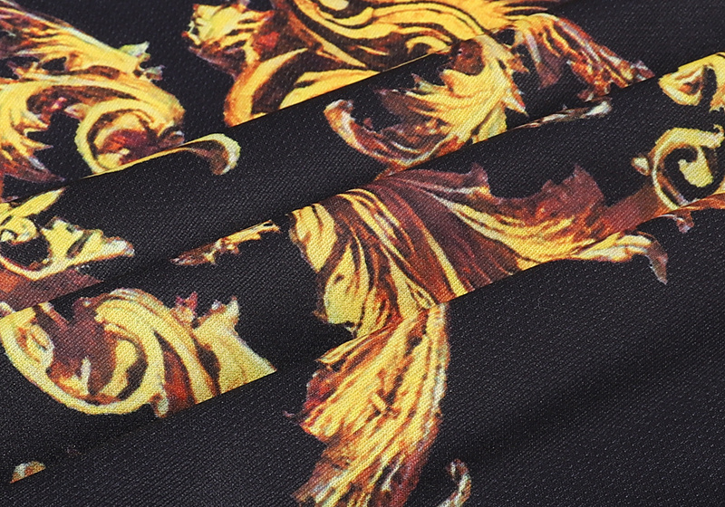 Футболка Dolce Gabbana Royal Patterns "Black" фото № 4