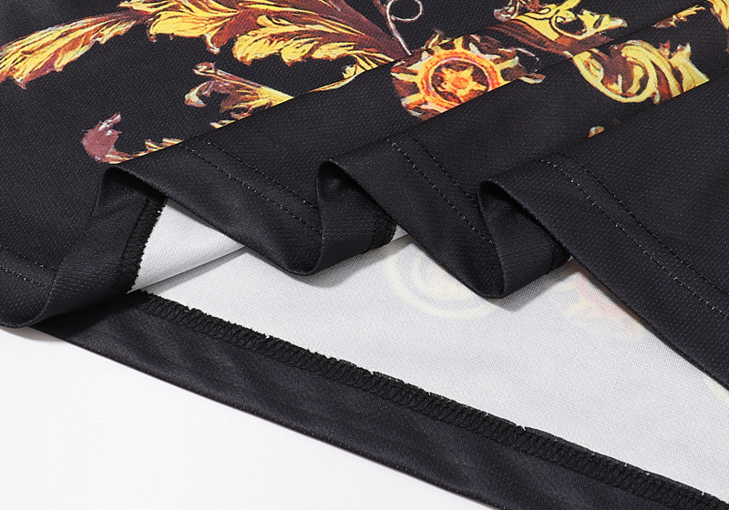 Футболка Dolce Gabbana Royal Patterns "Black" фото № 5