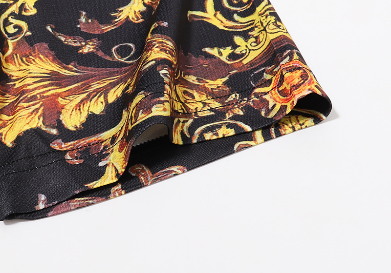 Футболка Dolce Gabbana Royal Patterns "Black" фото № 6