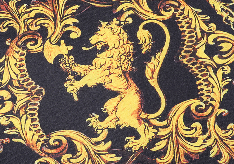 Футболка Dolce Gabbana Royal Patterns "Black" фото № 7