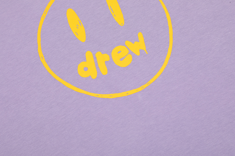 Футболка Drew House Smiley Without A Mouth "Lilac" фото № 7