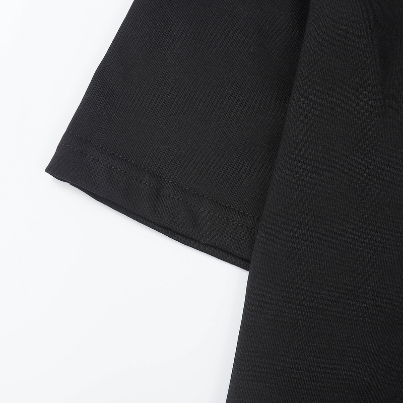 Футболка Emporio Armani With An Embroidered Logo "Black" фото № 5