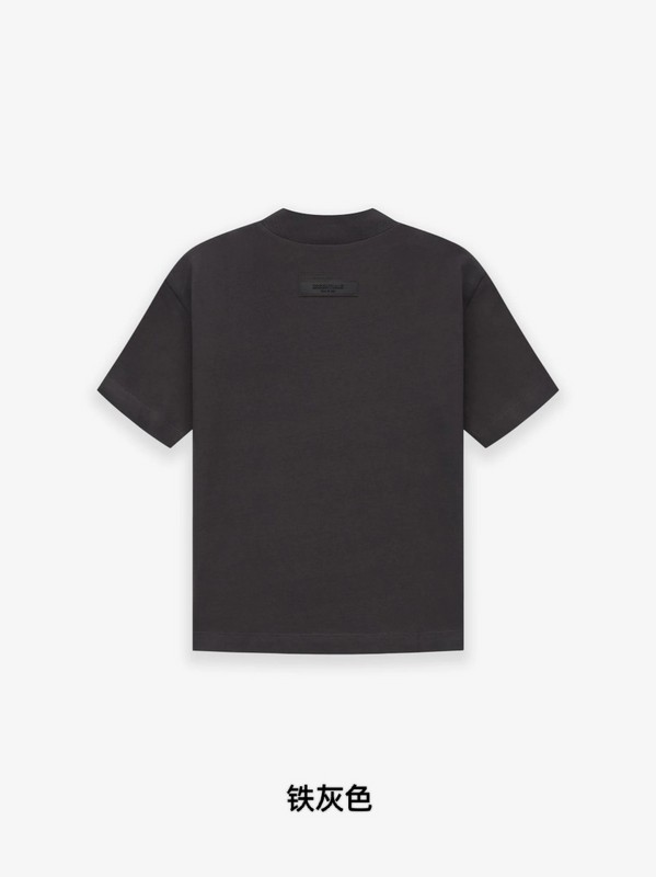 Футболка Fear Of God Cotton With The Letter E "Black" фото № 4