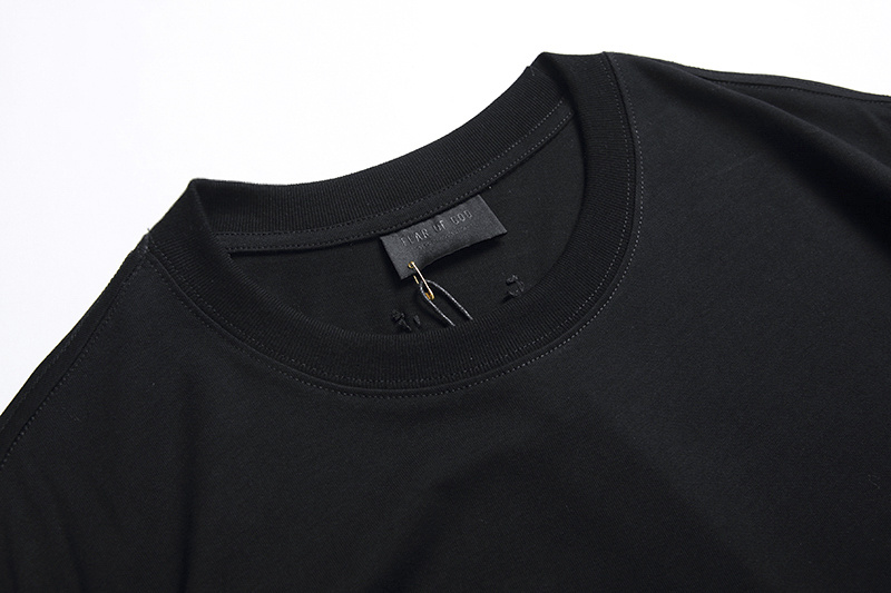 Футболка Fear Of God Collaboration Letters And Numbers "Black" фото № 3