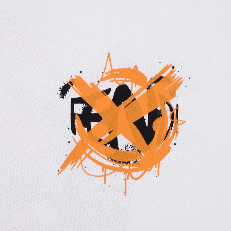 Футболка Fendi Tic Tac Toe "White" фото № 6