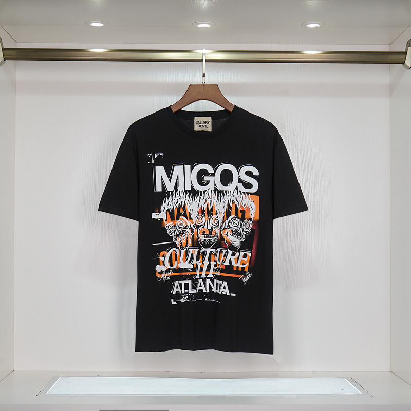 Футболка Gallery Dept Migos "Black" фото № 2