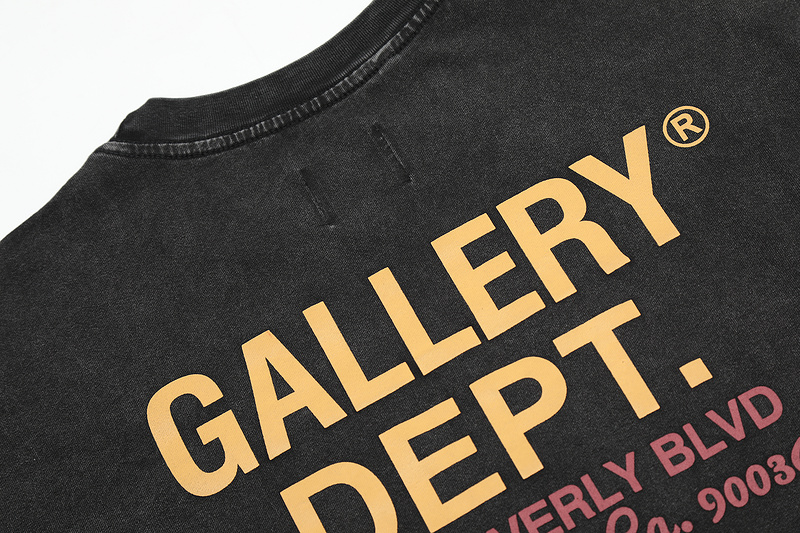 Футболка Gallery Dept Car Show "Black/Gray" фото № 9