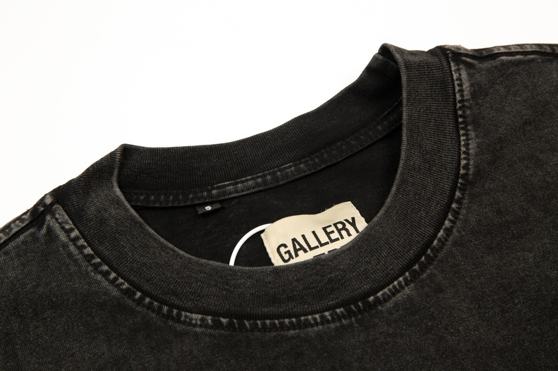 Футболка Gallery Dept Stained With Paint "Black" фото № 2