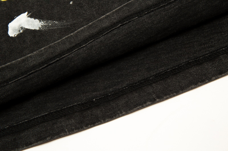 Футболка Gallery Dept Stained With Paint "Black" фото № 5